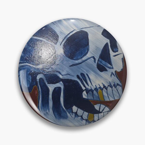 Item preview, Blue Skull Gold Teeth designed and sold by Wizard-of-Ogden.