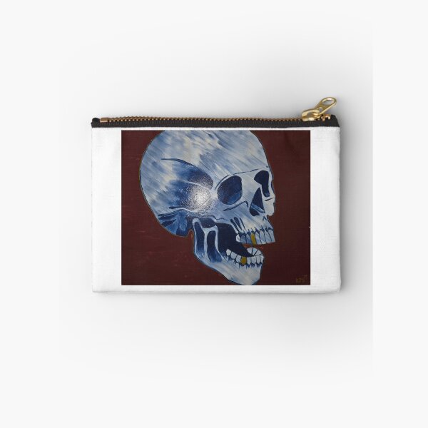 Item preview, Blue Skull Gold Teeth designed and sold by Wizard-of-Ogden.