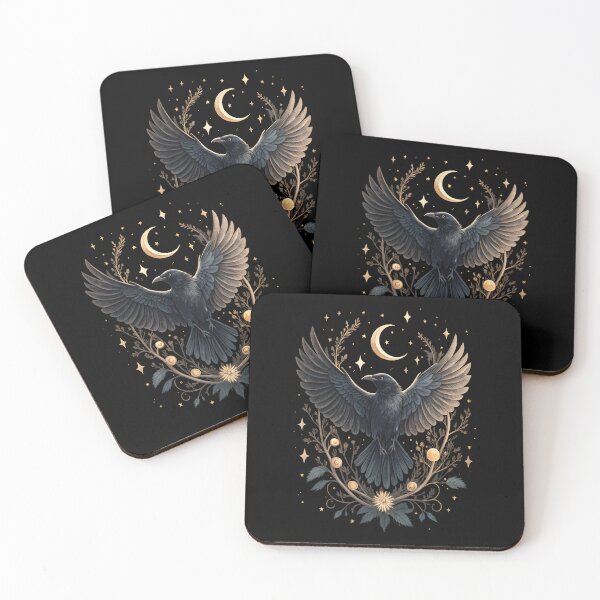Item preview, Enchanted Raven designed and sold by SolombraArt.