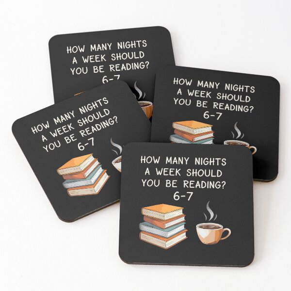Item preview, How Many Nights A Week Should You Be Reading 6-7 designed and sold by TiffanyLucia.