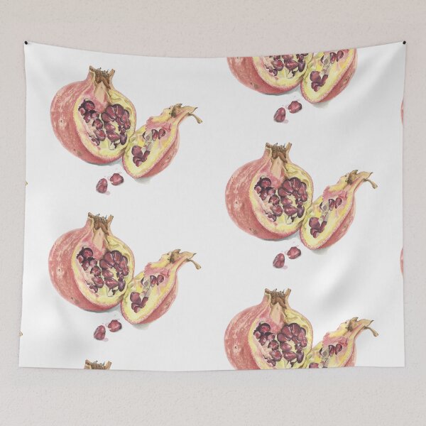 Item preview, Pomegranate Watercolour designed and sold by Theodora Gould.