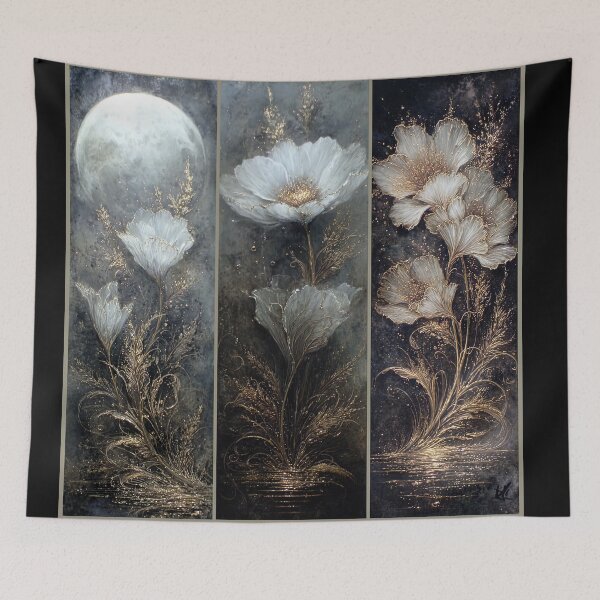Item preview, Gilded Bloom Beneath the Moon designed and sold by bloorose.