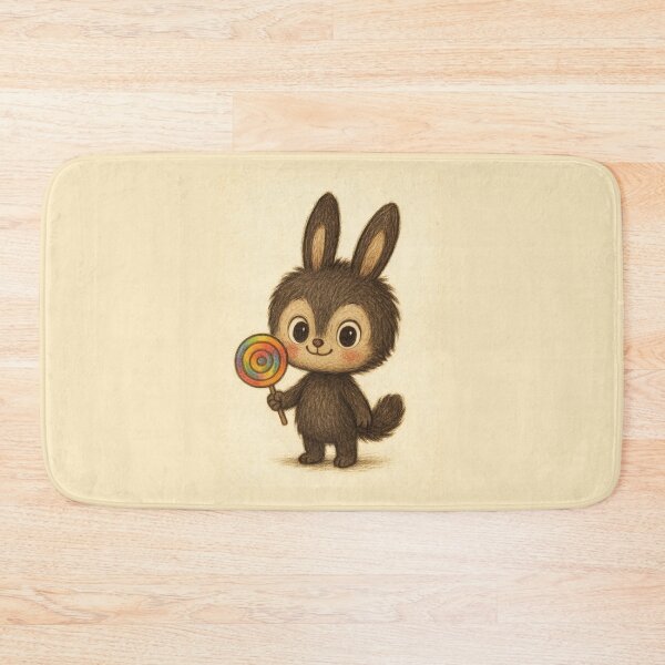 Item preview, Sweet Bubu with Rainbow Lollipop designed and sold by DesignShopAD.