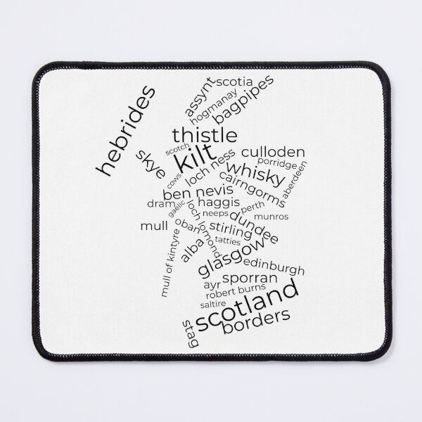Item preview, Scotland Word Cloud Culture Design | Iconic Culture Word Map designed and sold by Loom on the Loch.