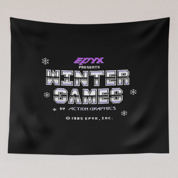 Item preview, Commodore 64 - Winter Games  designed and sold by dragonnning.