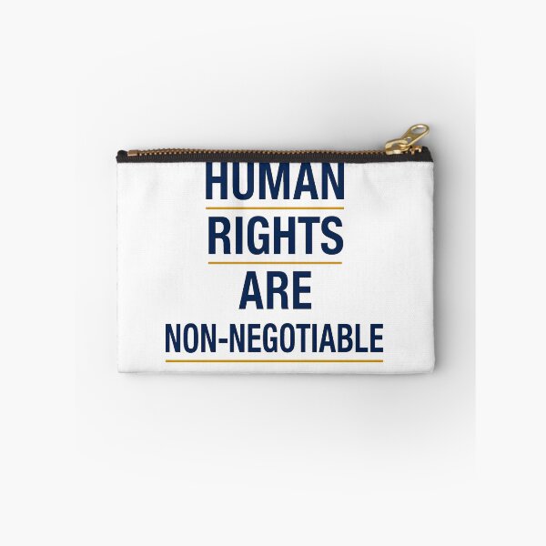 Item preview, HUMAN RIGHTS ARE NON-NEGOTIABLE designed and sold by techdave.