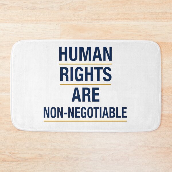 Item preview, HUMAN RIGHTS ARE NON-NEGOTIABLE designed and sold by techdave.