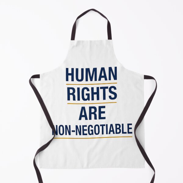 Item preview, HUMAN RIGHTS ARE NON-NEGOTIABLE designed and sold by techdave.