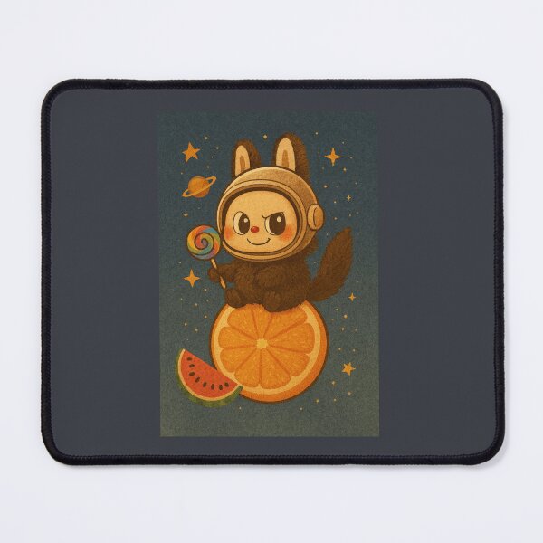 Item preview, Bubu the Mischievous Explorer of the Citrus Planet designed and sold by DesignShopAD.