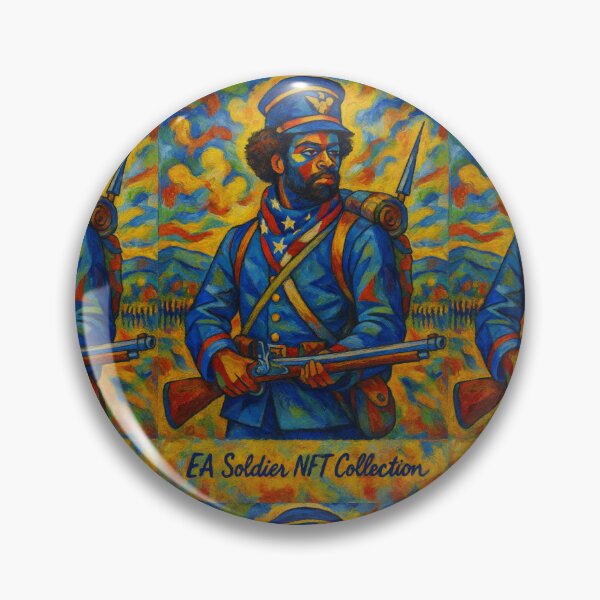 Item preview, USA Civil War Soldier Fighting for Freedom, EA Soldier NFT Collection, Legendary Soldiers Series designed and sold by EASNFTCOL.