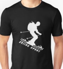 Skiing Unisex T-Shirt