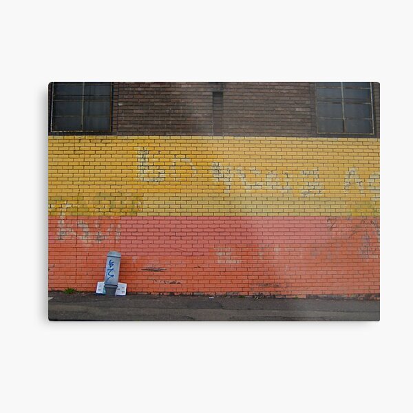 Wall. Metal Print