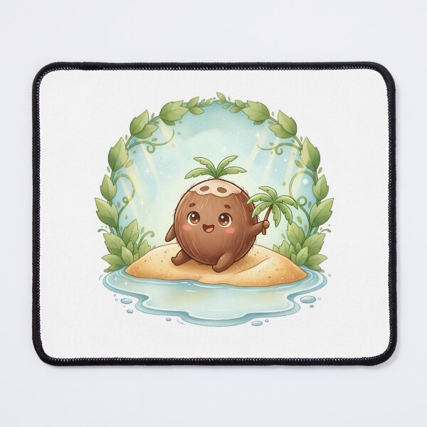 Item preview, Happy Little Coco Nut Tropical Island designed and sold by KiddoCavePrints.