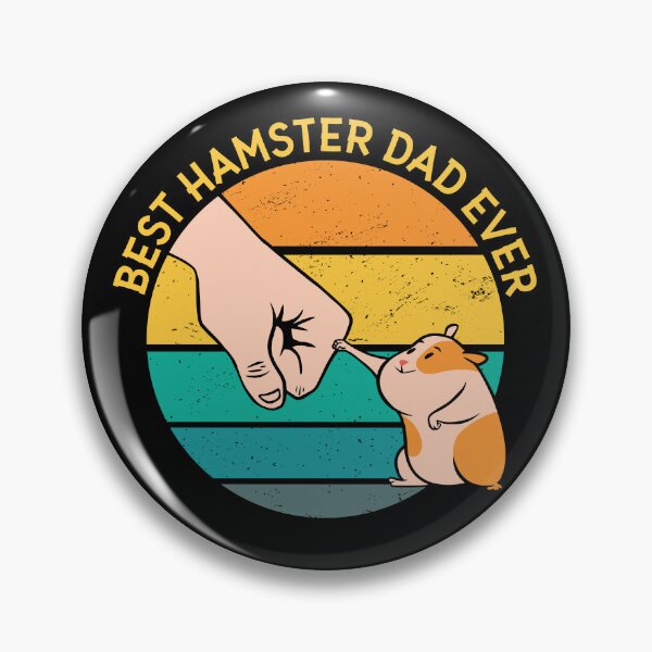 Item preview, Best Hamster Dad Ever Retro Style designed and sold by JRRTs.