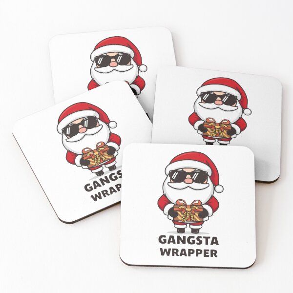 Item preview, Gansta Wrapper Santa designed and sold by Inappropriate Ink.