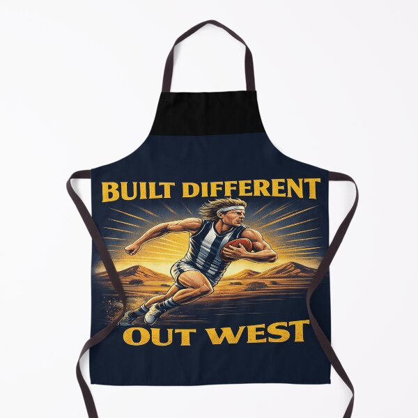 Item preview, Harley Reid Built Different Out West Footy designed and sold by POD DYNASTY | Original Print On Demand T-Shirt Graphics.