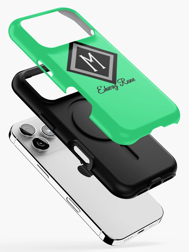 Thumbnail 2 of 4, iPhone Case, Ehwaz Rune designed and sold by WindsofJupiter.