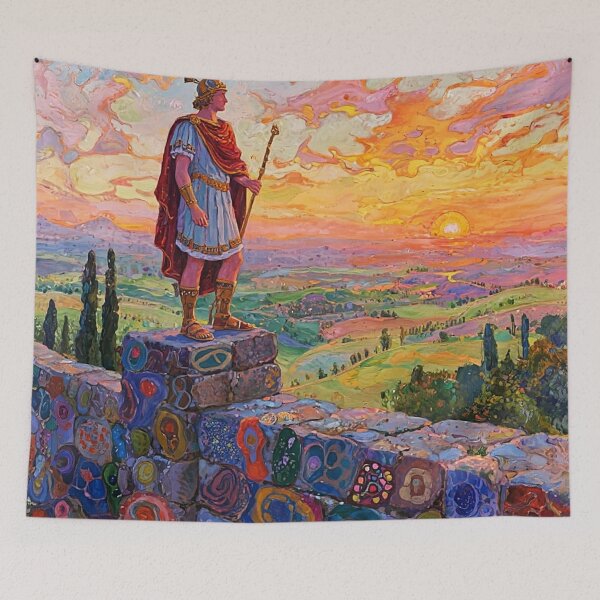 Item preview, Hadrian surveys his empire designed and sold by George Hutton Hunter.