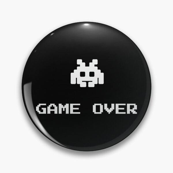 Item preview, Game Over Retro Gaming  designed and sold by dragonnning.