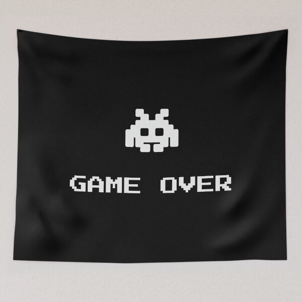 Item preview, Game Over Retro Gaming  designed and sold by dragonnning.