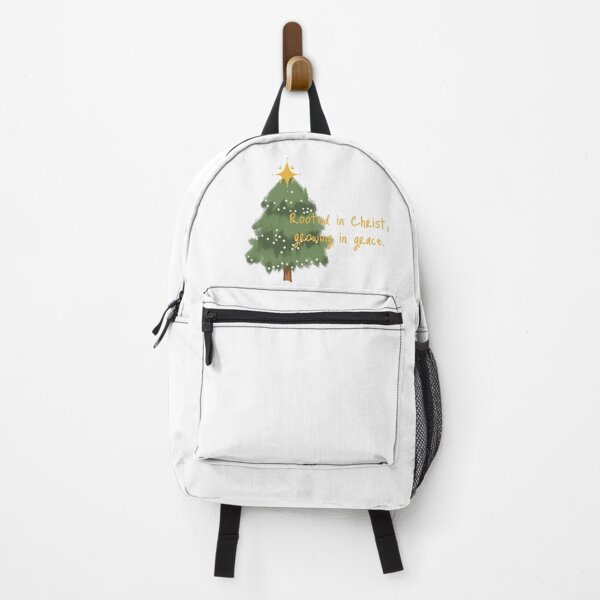 Item preview, Christmas Tree – “Rooted in Christ, growing in grace.” designed and sold by byhannahart.