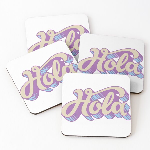 Item preview, Retro Hola Lettering Sticker designed and sold by andry01.