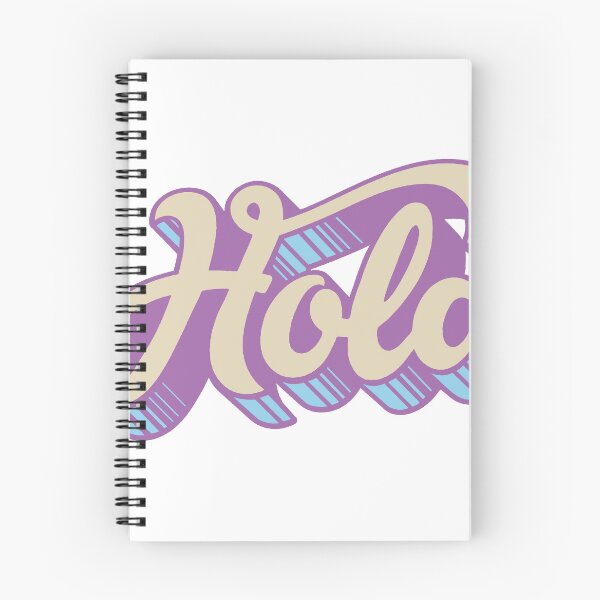 Item preview, Retro Hola Lettering Sticker designed and sold by andry01.