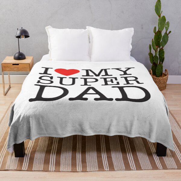 Item preview, I Love My Super Dad designed and sold by shitpostee.