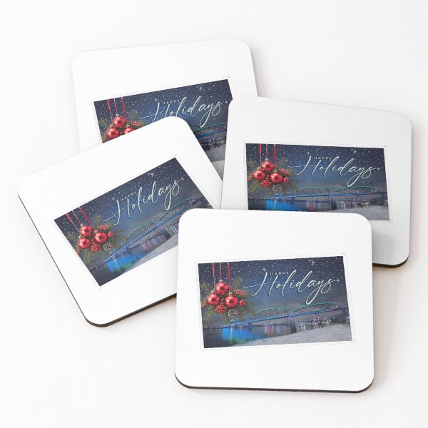 Item preview, Big 4 Bridge Happy Holidays designed and sold by BJ Key.
