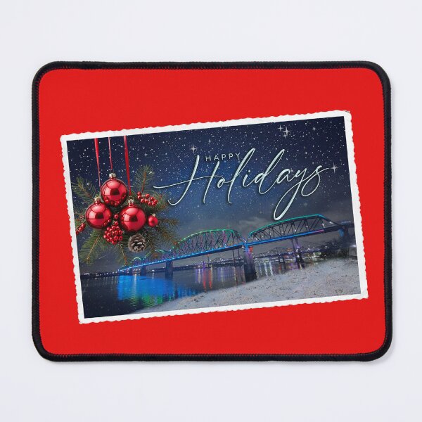 Item preview, Big 4 Bridge Happy Holidays designed and sold by BJ Key.