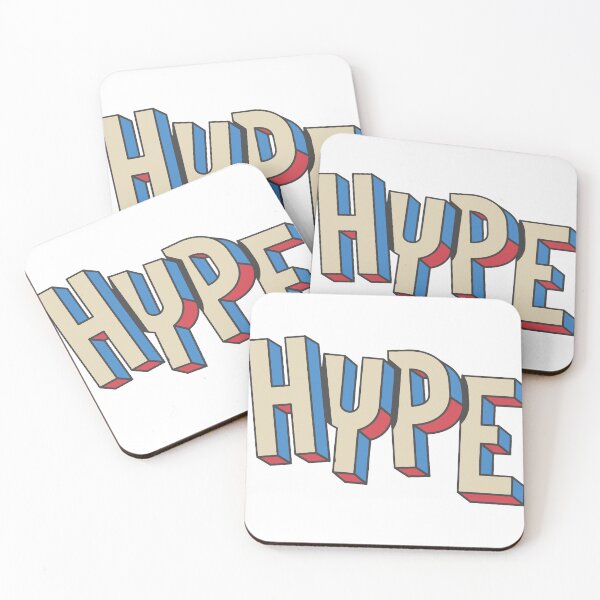 Item preview, Retro HYPE 3D Lettering Sticker designed and sold by andry01.