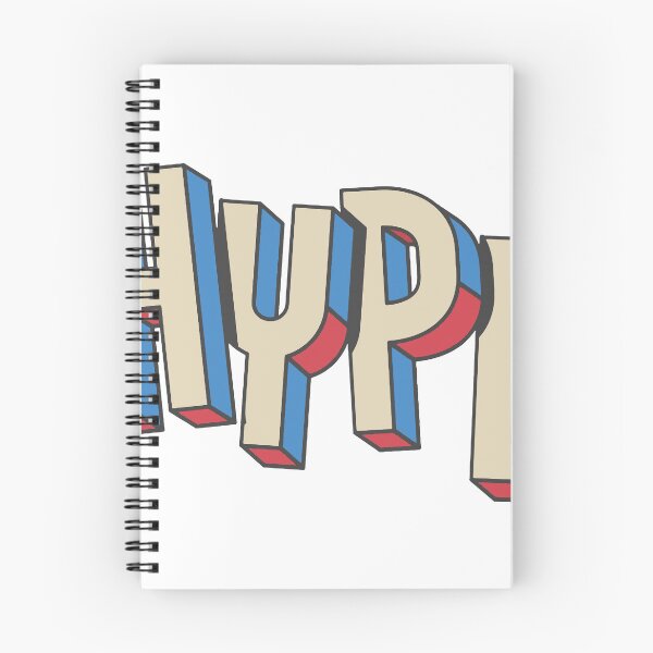 Item preview, Retro HYPE 3D Lettering Sticker designed and sold by andry01.