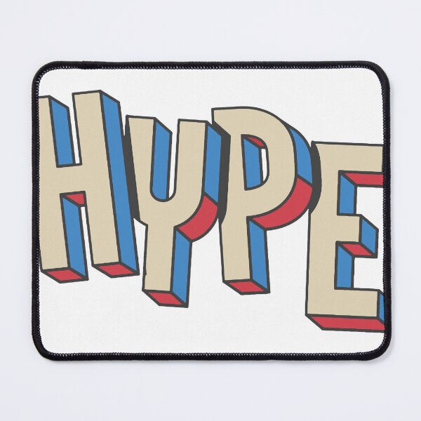 Item preview, Retro HYPE 3D Lettering Sticker designed and sold by andry01.