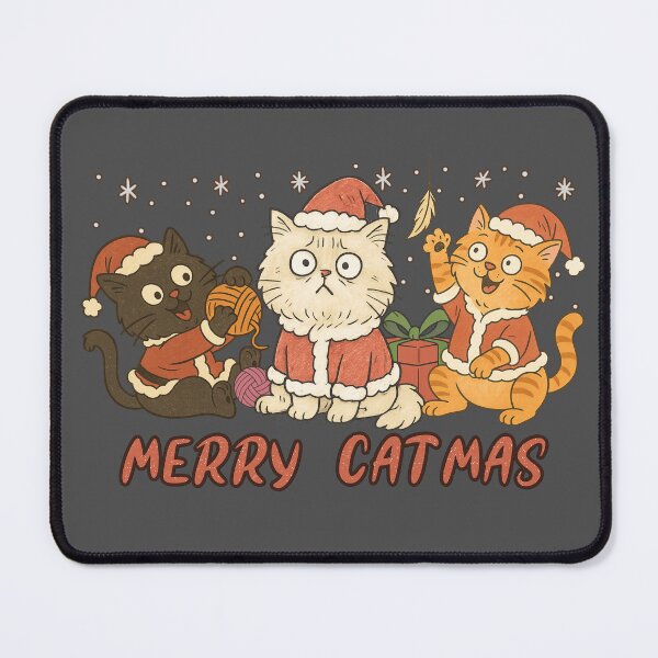 Item preview, Merry Catmas – Cute Christmas Cats in Santa Suits. designed and sold by BreezifyDesignStudio.