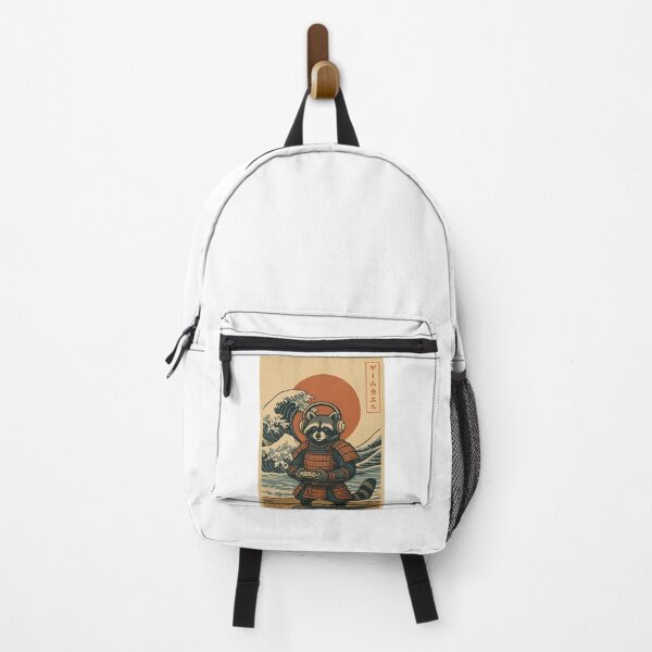 Item preview, Raccoonzilla Raccoon Japanese Art Raccoon Owner Samurai Raccoon Lover Gifts Funny Cute Samurai RaccoonArt Japanese Sunset designed and sold by Miumed.