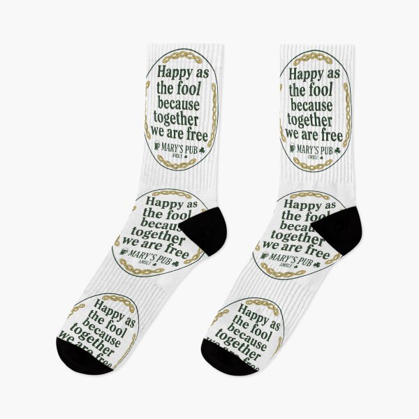 Item preview, Amble's Mary's Pub: Happy as the Fool Lyric Design designed and sold by CELTIC-DESIGNS.