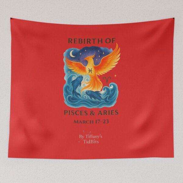 Item preview, Pisces–Aries Cusp: The Cusp of Rebirth (March 17–23) designed and sold by TiffanysTidBits.