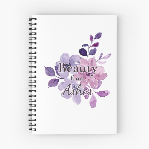 Item preview, Beauty from Ashes • Baby Loss Memorial Quote • Miscarriage & Infant Loss Remembrance Art designed and sold by Miss Britty May.