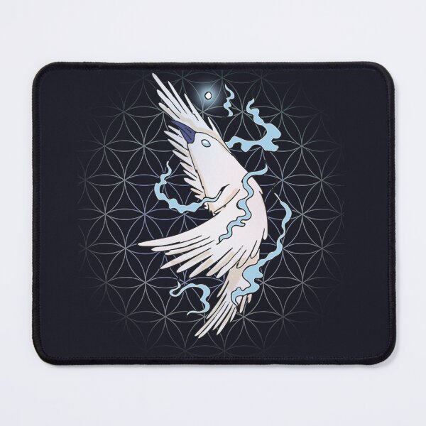 Item preview, Psychedelic White Crow | Trippy Bird Art Design designed and sold by Odd shloox.