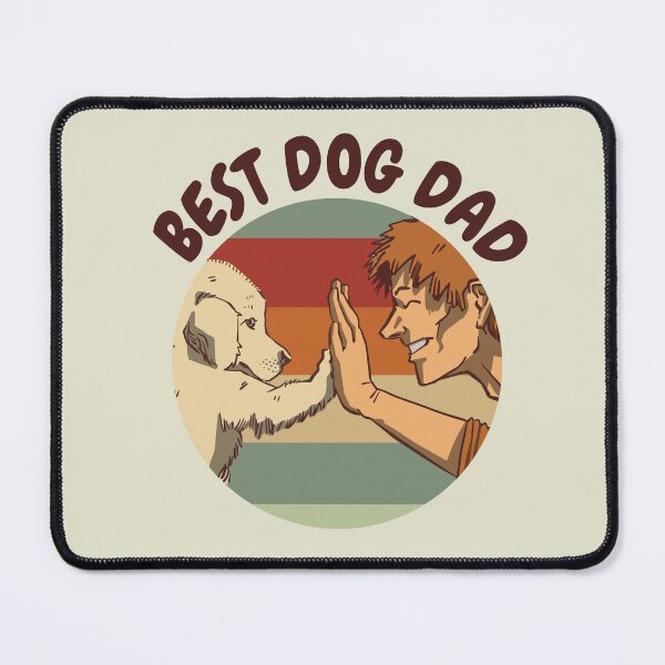 Item preview, Best Dog Dad Funny Retro Father's Day designed and sold by JRRTs.