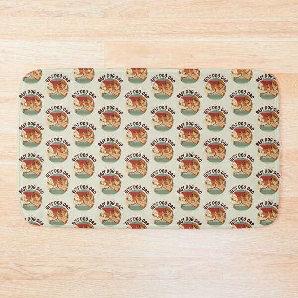 Item preview, Best Dog Dad Funny Retro Father's Day designed and sold by JRRTs.