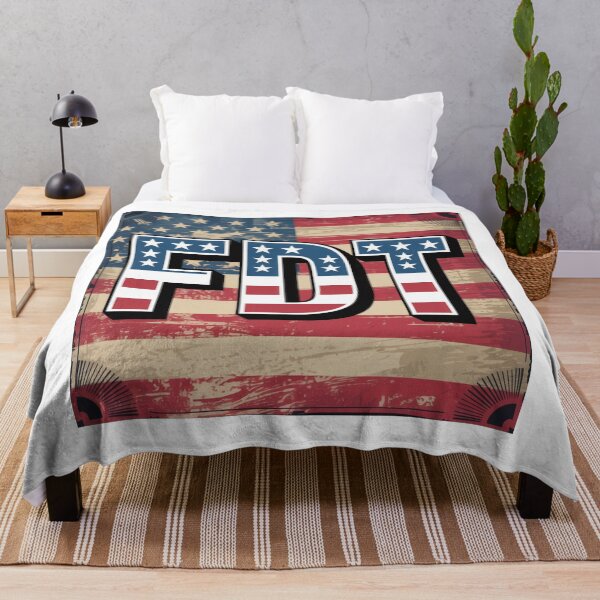 Item preview, FDT - Distressed American Flag Statement Design designed and sold by techdave.