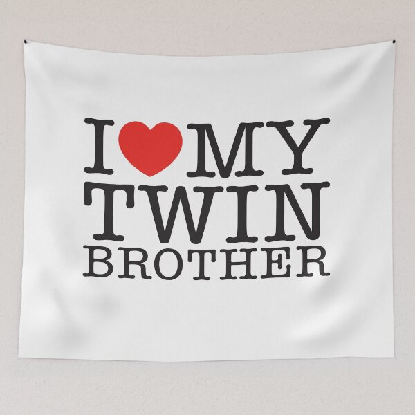 Item preview, I Love My Twin Brother designed and sold by shitpostee.