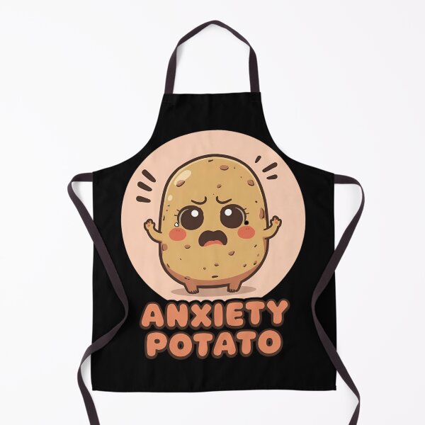 Item preview, Potato emotions | Anxious potato designed and sold by Simple-Leaf.