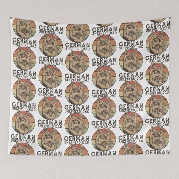 Item preview, German Shepherd Dad Funny Father's Day designed and sold by JRRTs.