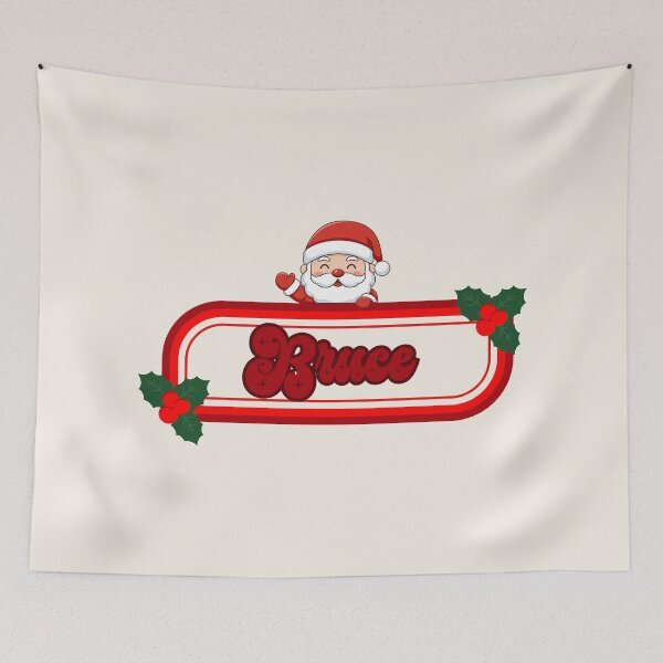 Item preview, Bruce and Santa Claus designed and sold by ArtCraftLab.