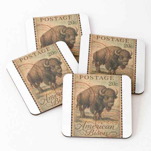 Item preview, Stamped Strength: The Legacy of the American Bison designed and sold by ForeverPrintsOK.