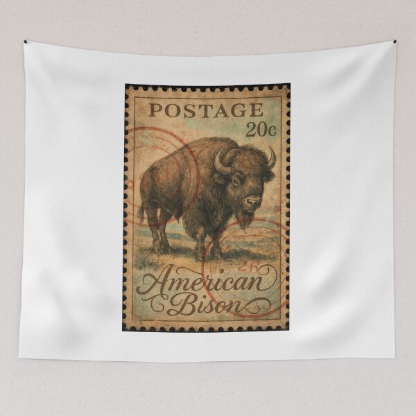 Item preview, Stamped Strength: The Legacy of the American Bison designed and sold by ForeverPrintsOK.