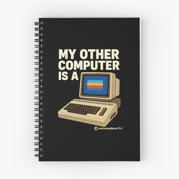 Item preview, My Other Computer Is A Commodore 64 – Retro Tech Humor Shirt  designed and sold by dragonnning.