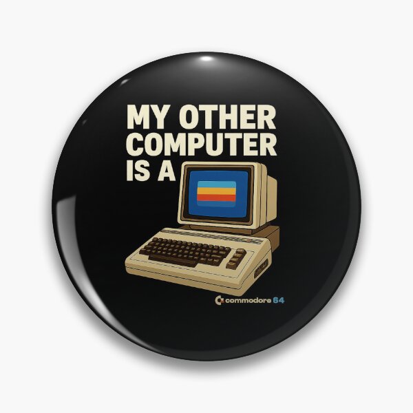 Item preview, My Other Computer Is A Commodore 64 – Retro Tech Humor Shirt  designed and sold by dragonnning.